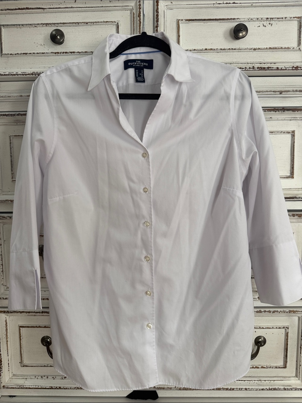 Lands End 3/4 sleeve button down